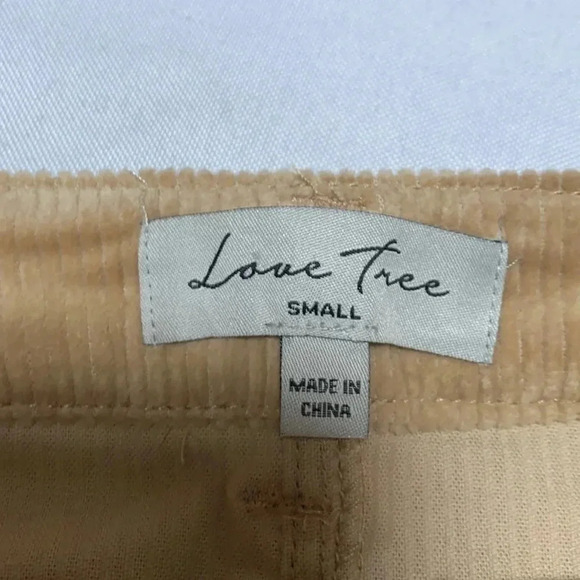 LOVE TREE Women’s Corduroy mini skirt, Size S. - Picture 2 of 3